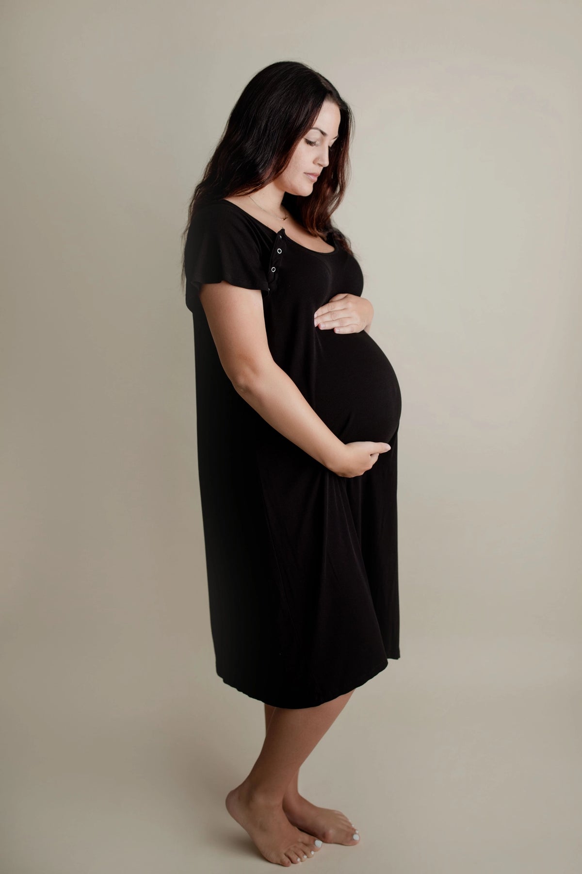 Little Tots Mommy Labor and Delivery/ Nursing Gown