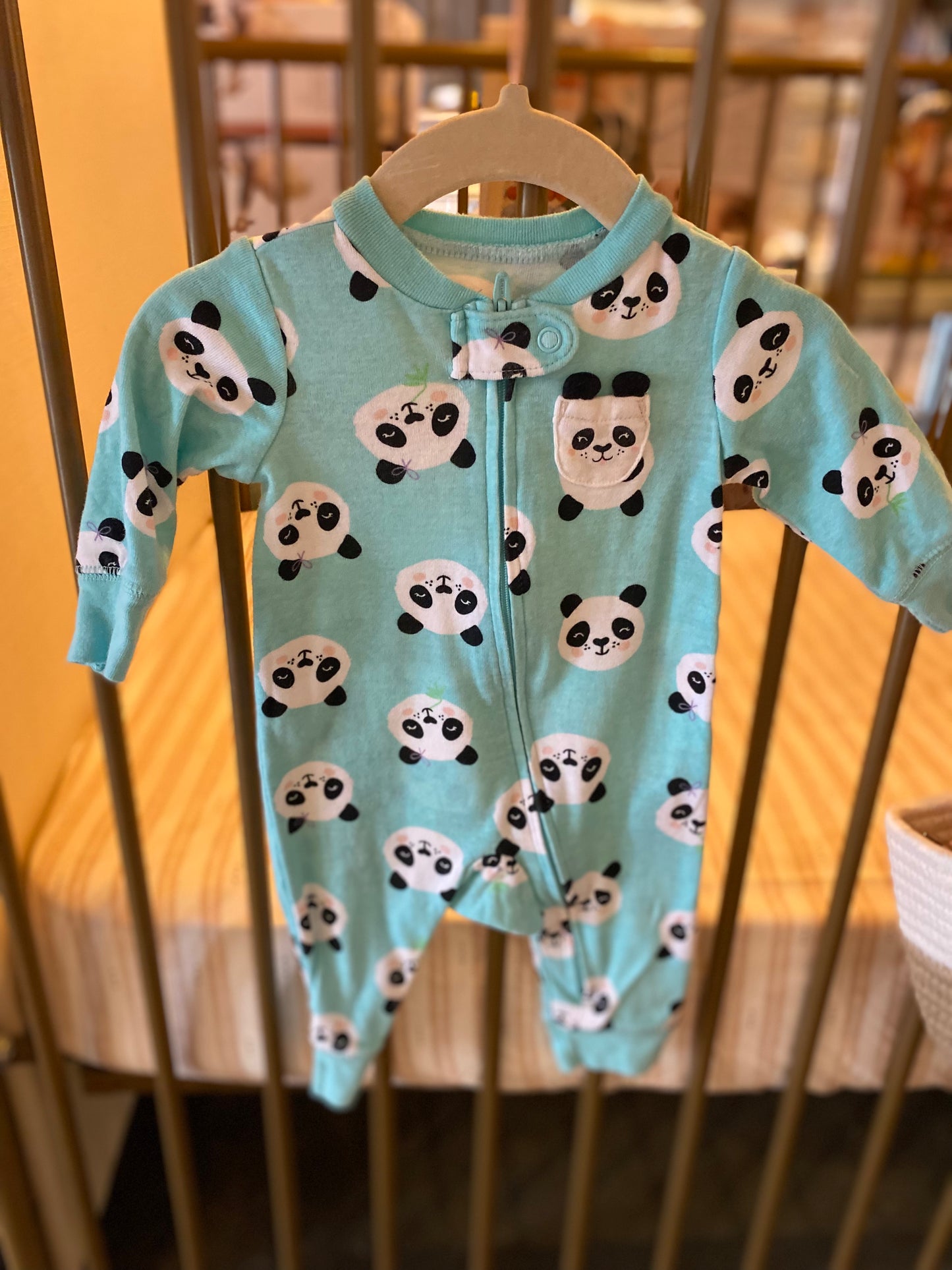 Carter's Blue Panda Bear Sleeper