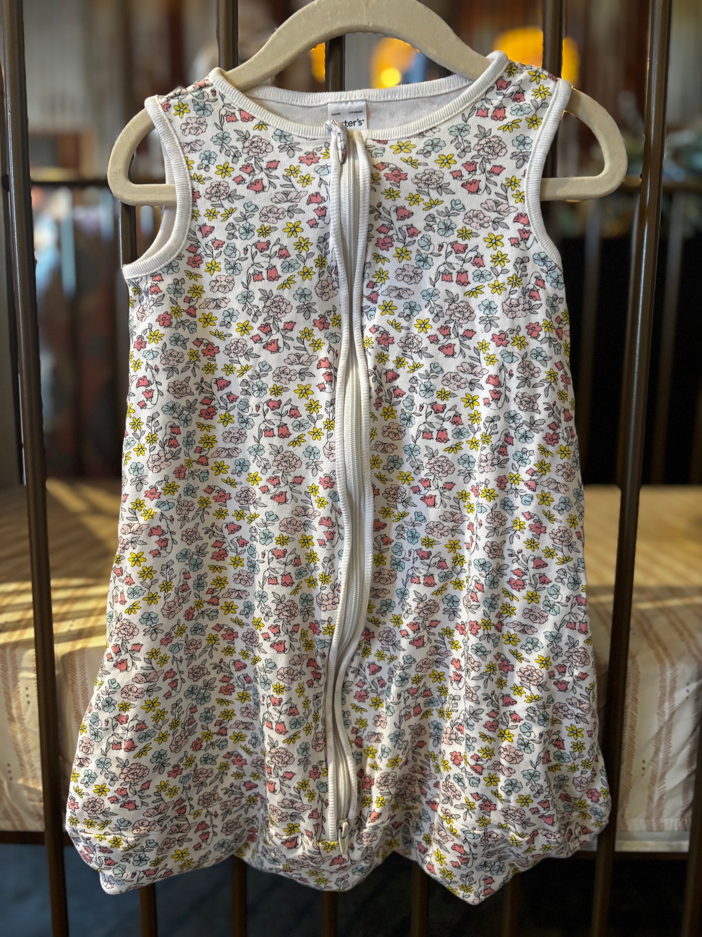 Carter's Floral Zip Sleep Sac