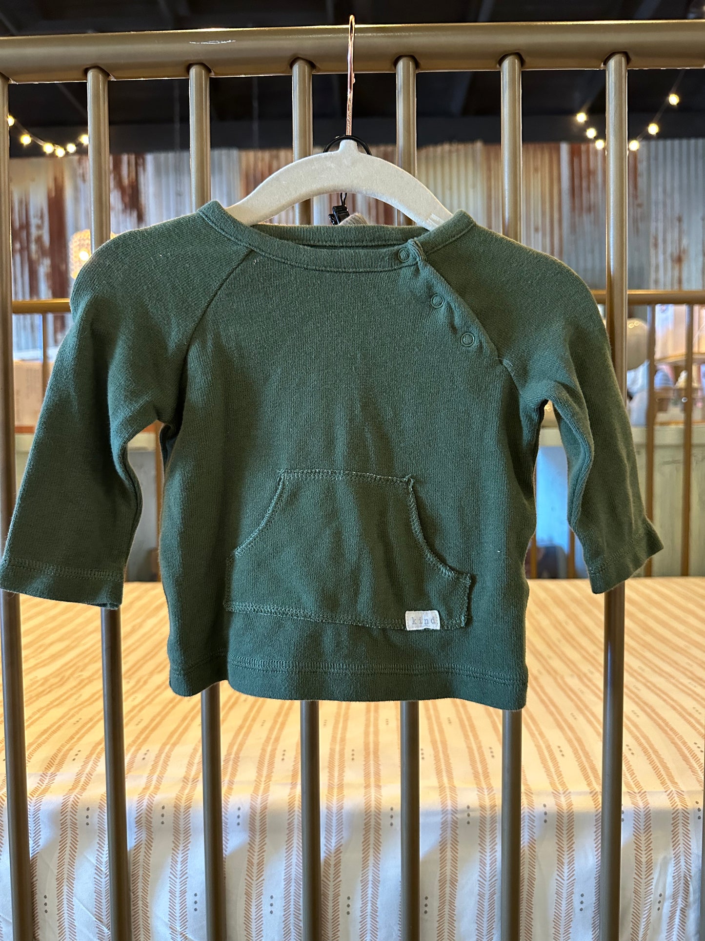 Carter's Green "Kind" 2-piece Outfit