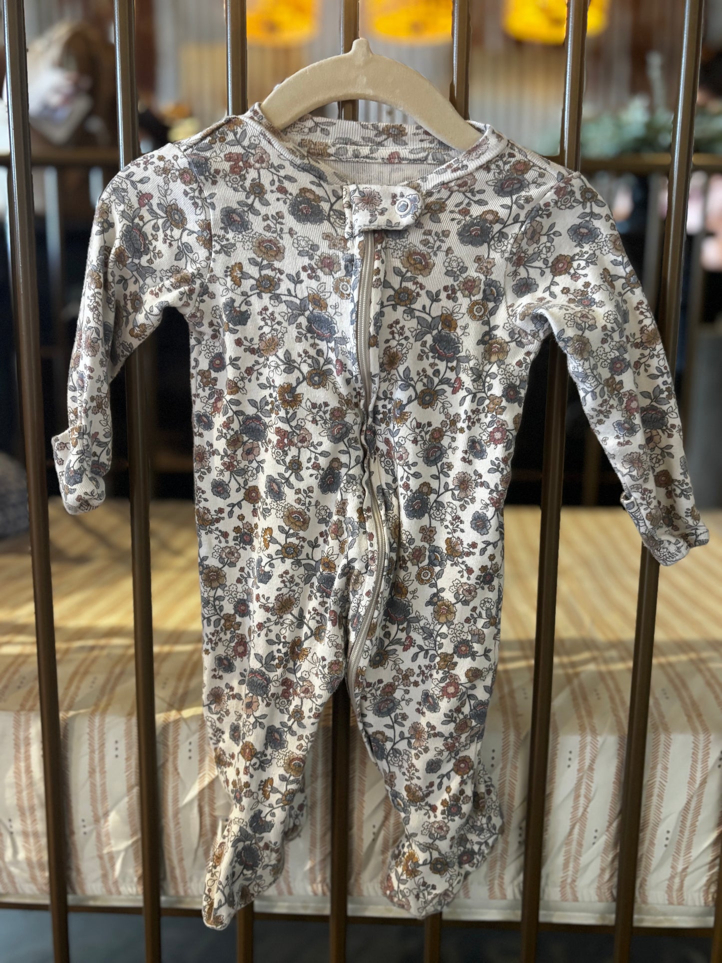 Carter's Knitted White With Flower Sleeper