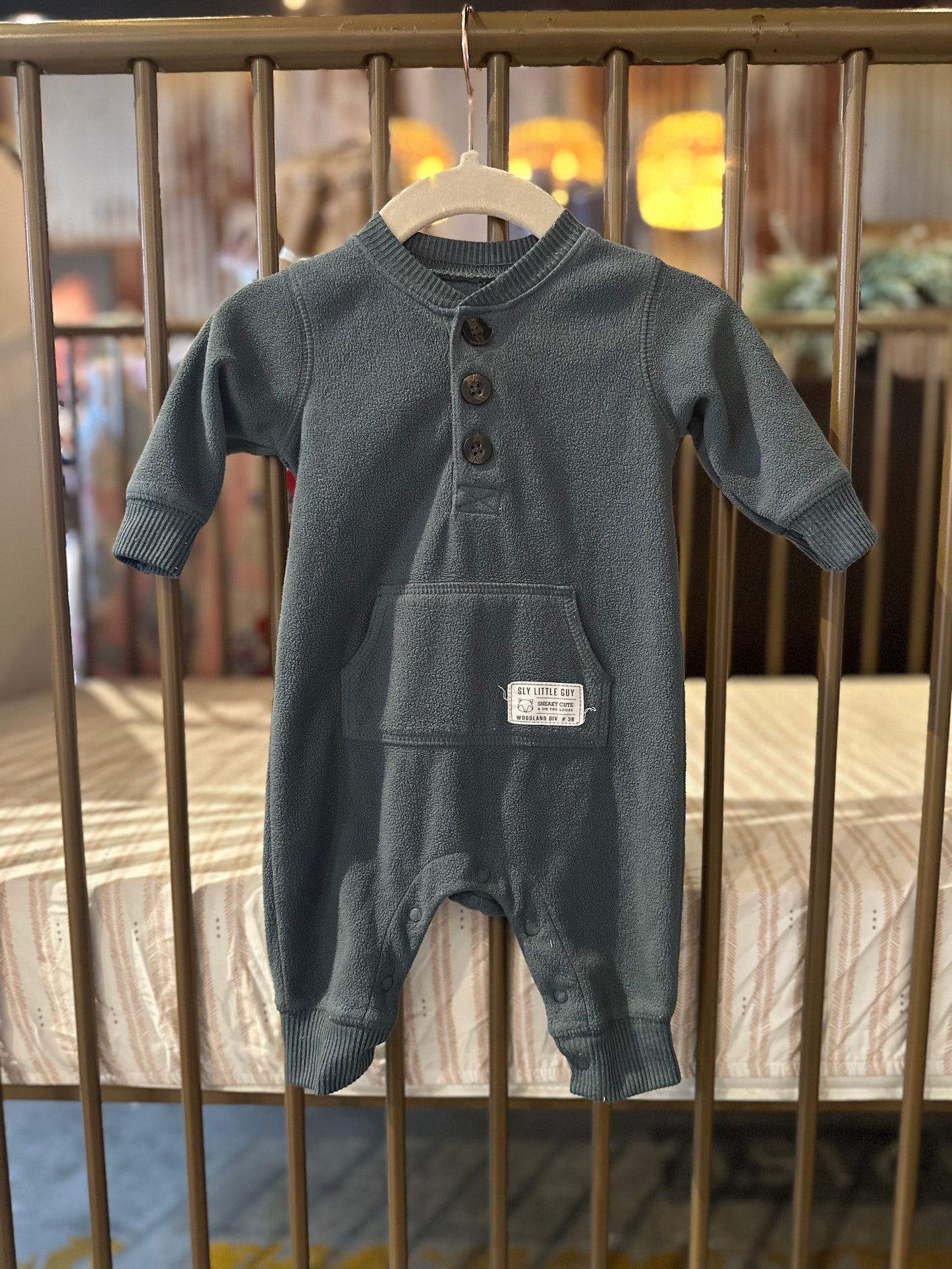 Carter's "Sly Little Guy" Thick Jumpsuit