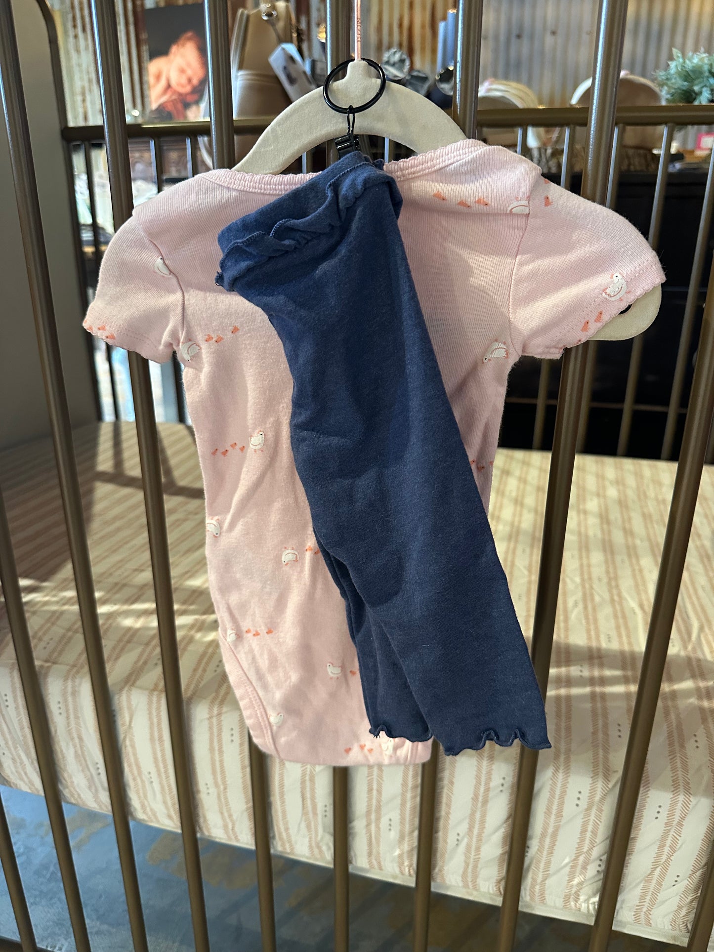 Child Of Mine Light Pink Chick 2-piece Outfit