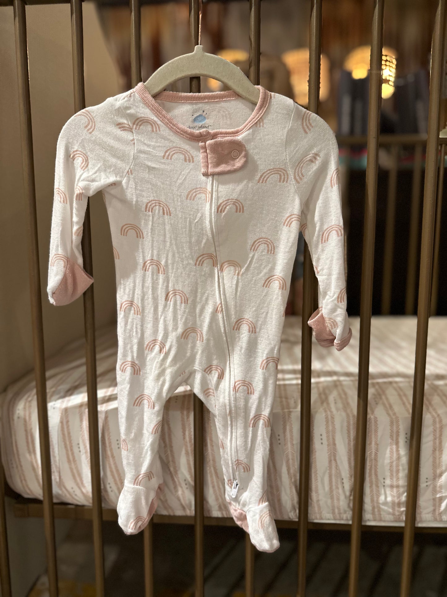 Cloud Island Pink Rainbow Sleeper