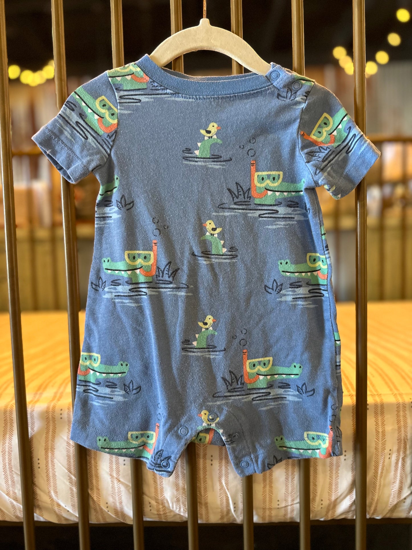 Garanimals Alligator Fun Romper