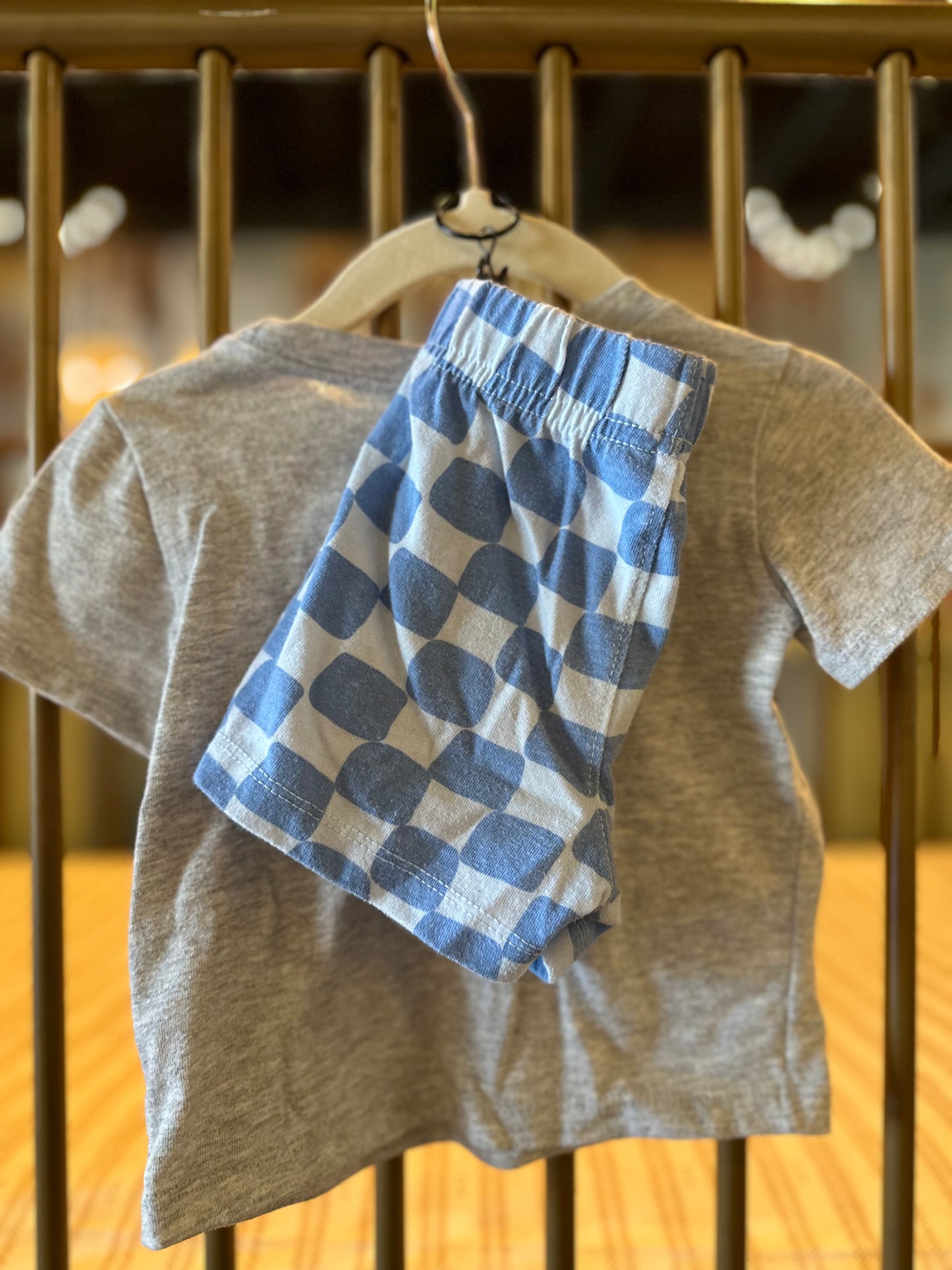 Garanimals Blue "Mom's Best Boy" 2-piece Outfit