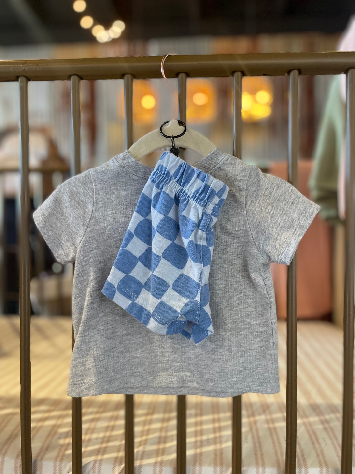 Garanimals Blue "Mom's Best Boy" 2-piece Outfit JI