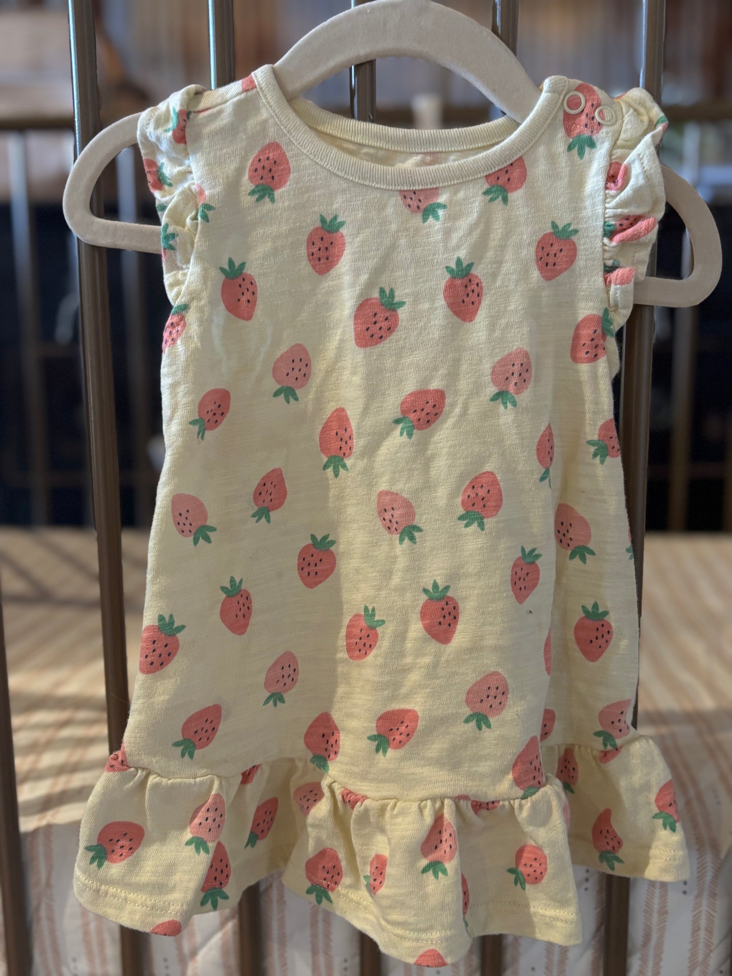 Garanimals Yellow Strawberry Dress