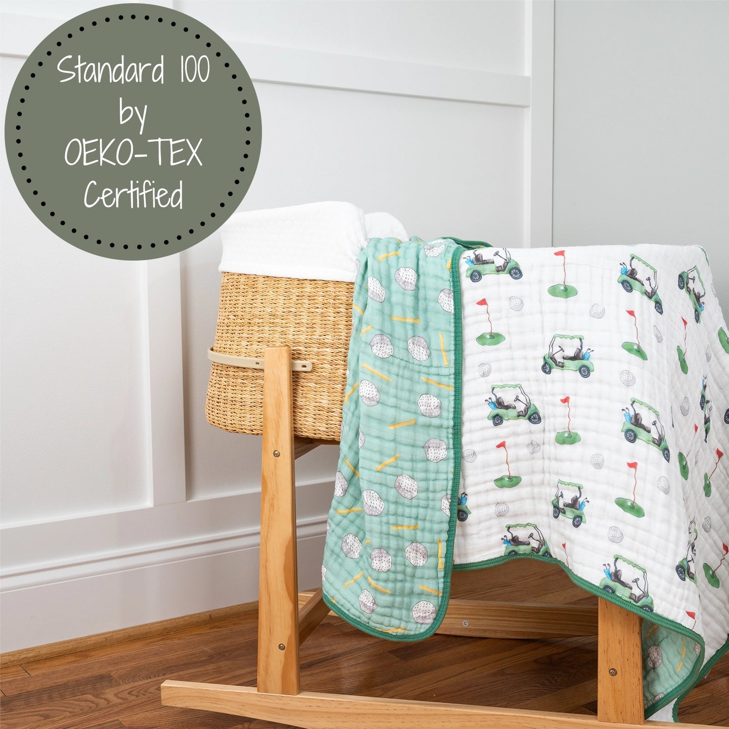 Golf A Round Muslin Quilt