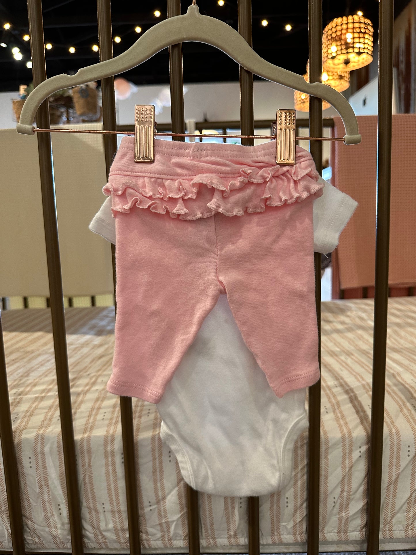 Carter's Pink Ruffle Flower