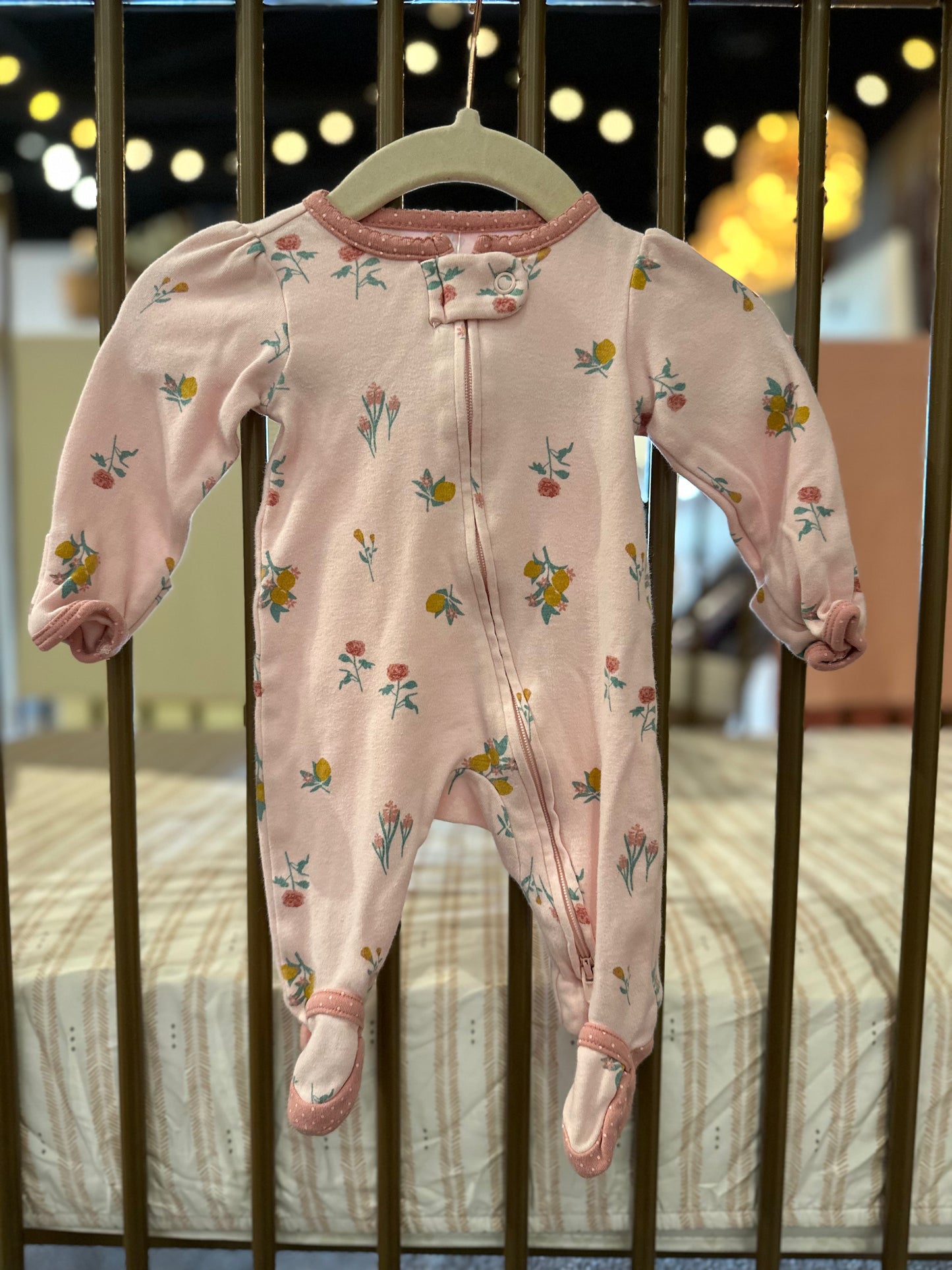 Child Of Mine Pink Flowers & Lemons