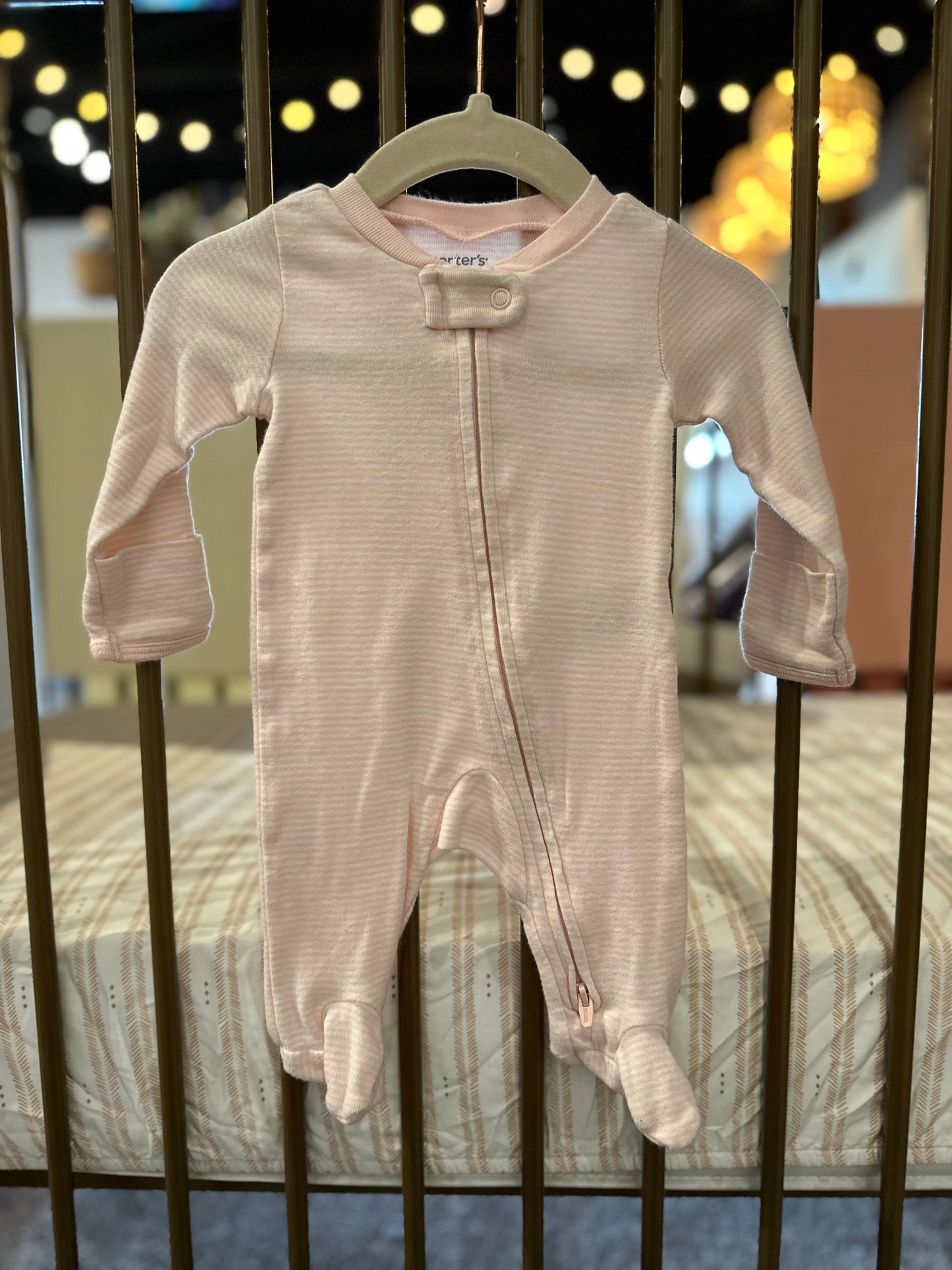 Carter's Pink Stripes Sleeper