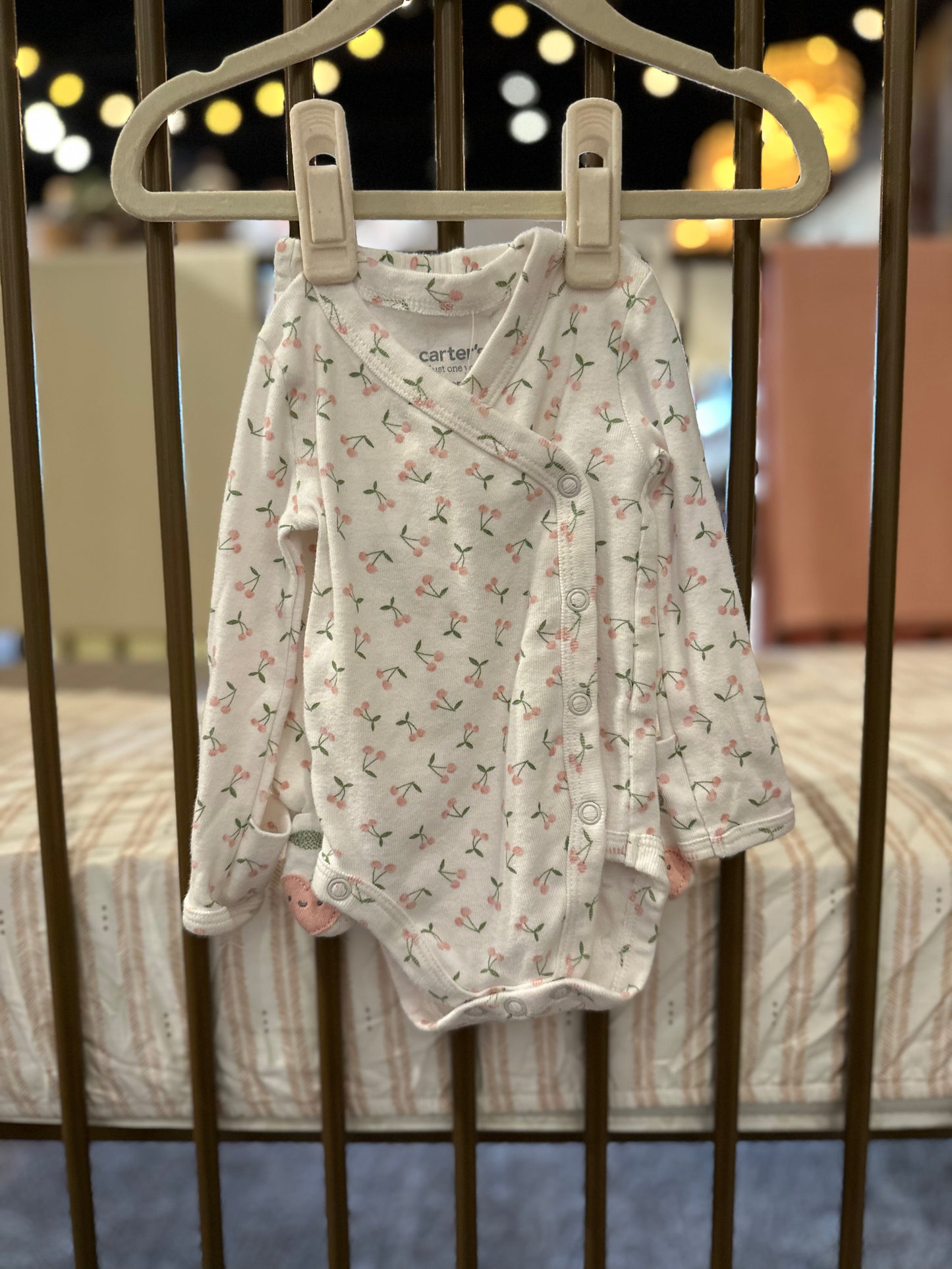 Carter's Pink Cherries 2-piece Outfit