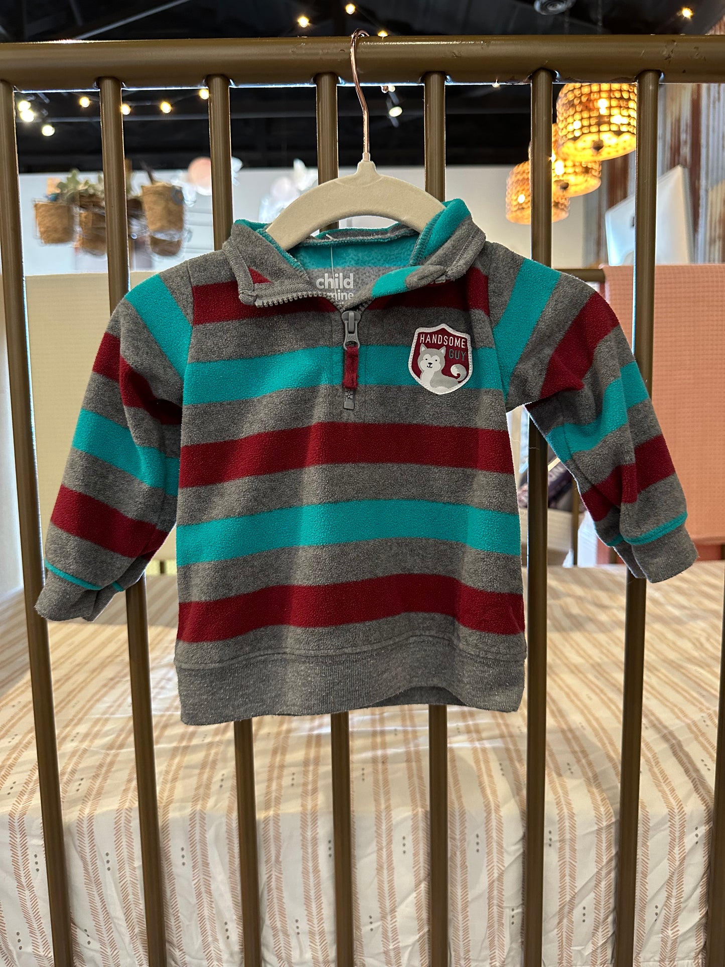 Child Of Mine Quarter Zip "Handsome Guy"