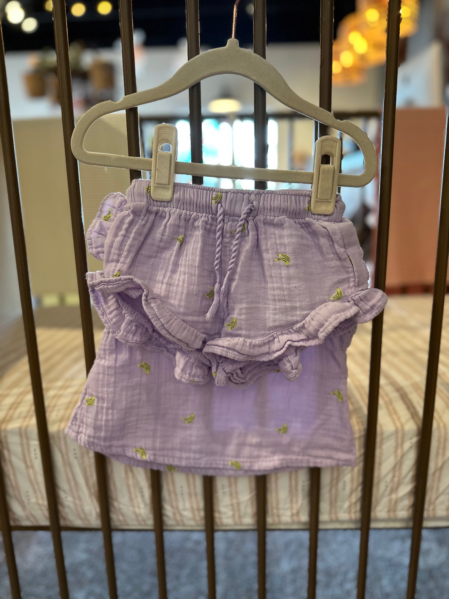 Old Navy Bananas In Purple 2-Piece Outfit