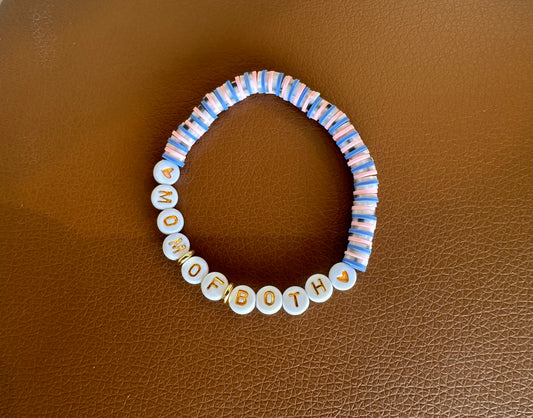 "Mom Of Both" Bracelet