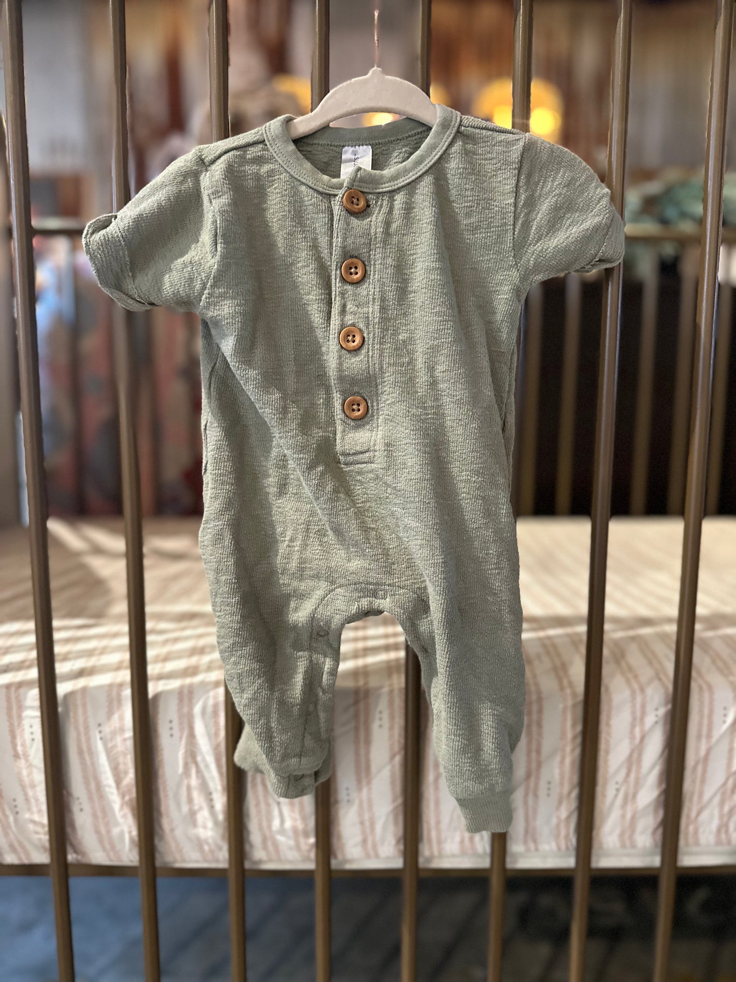 Modern Moments Green Jumpsuit