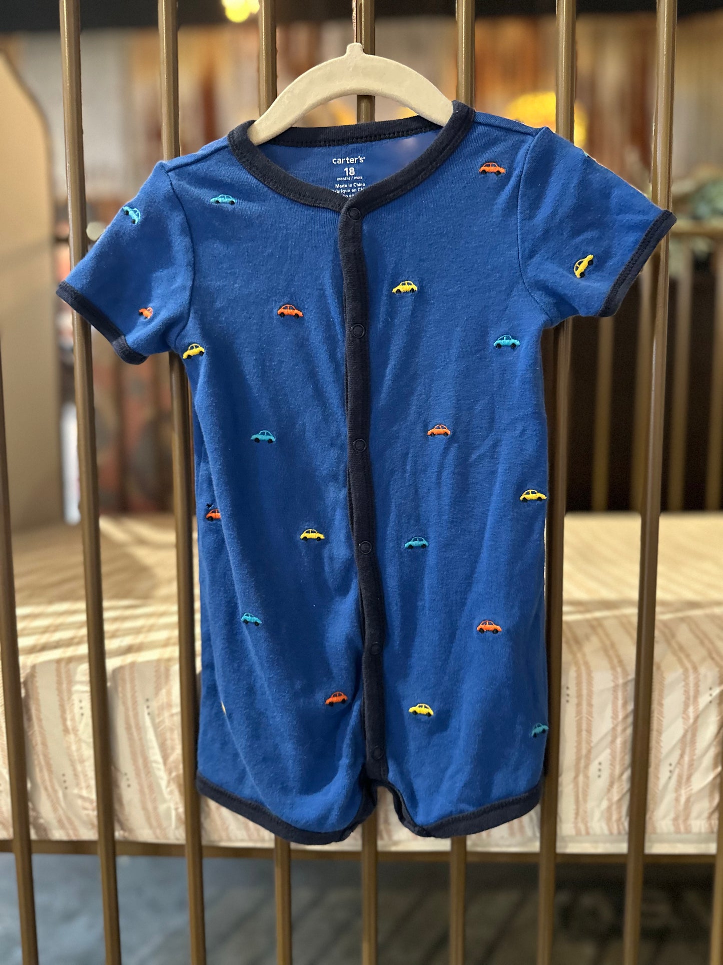 Carter's Little Cars Romper