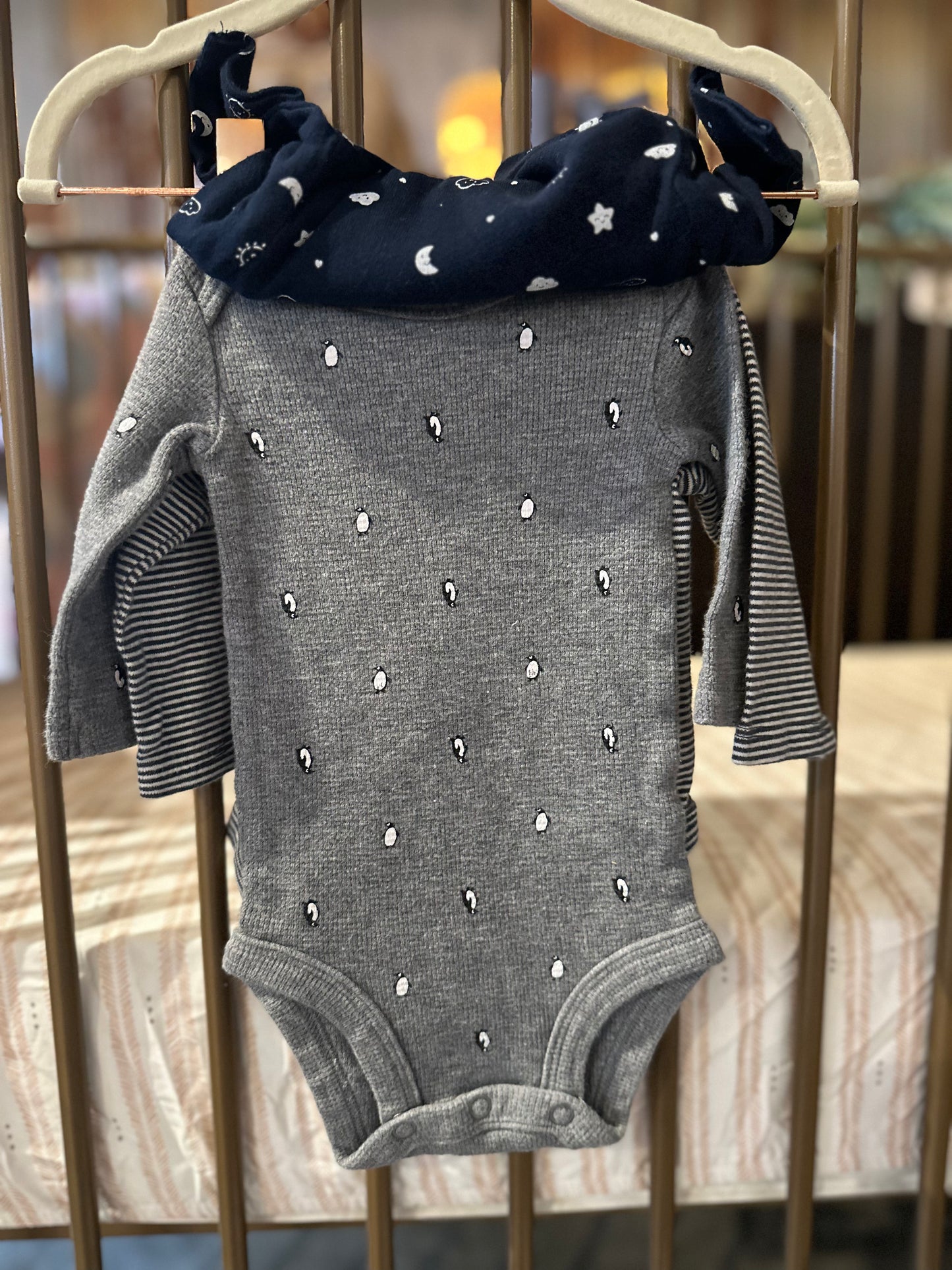 3-Piece "Cutest Brother Ever" Onesie Set