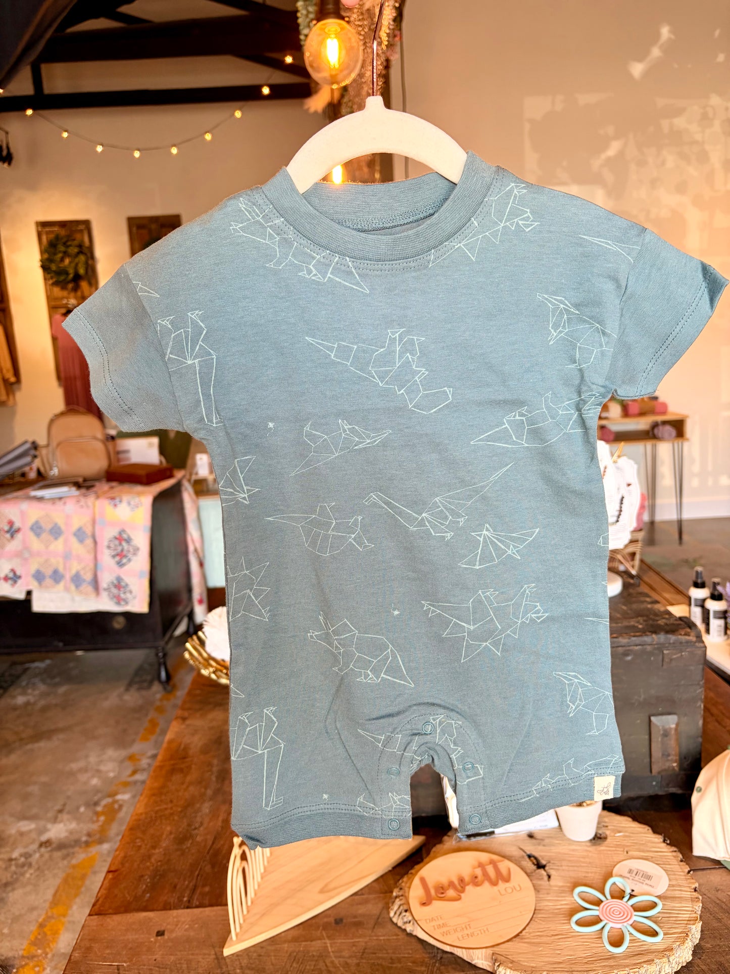 Burt's Bees Origami Romper
