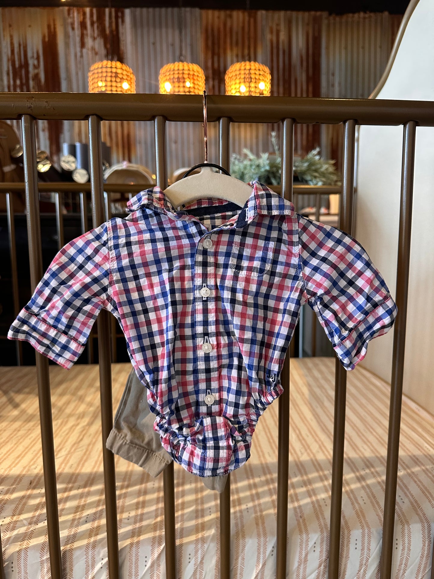 Janie & Jack X Carter's Dress Shirt & Pants