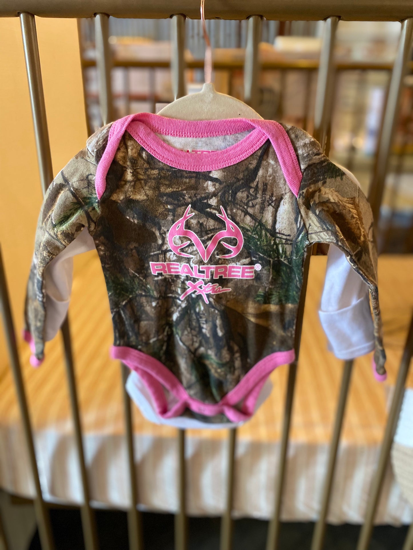 "Love At First Sight" X Realtree 2-piece Onesies