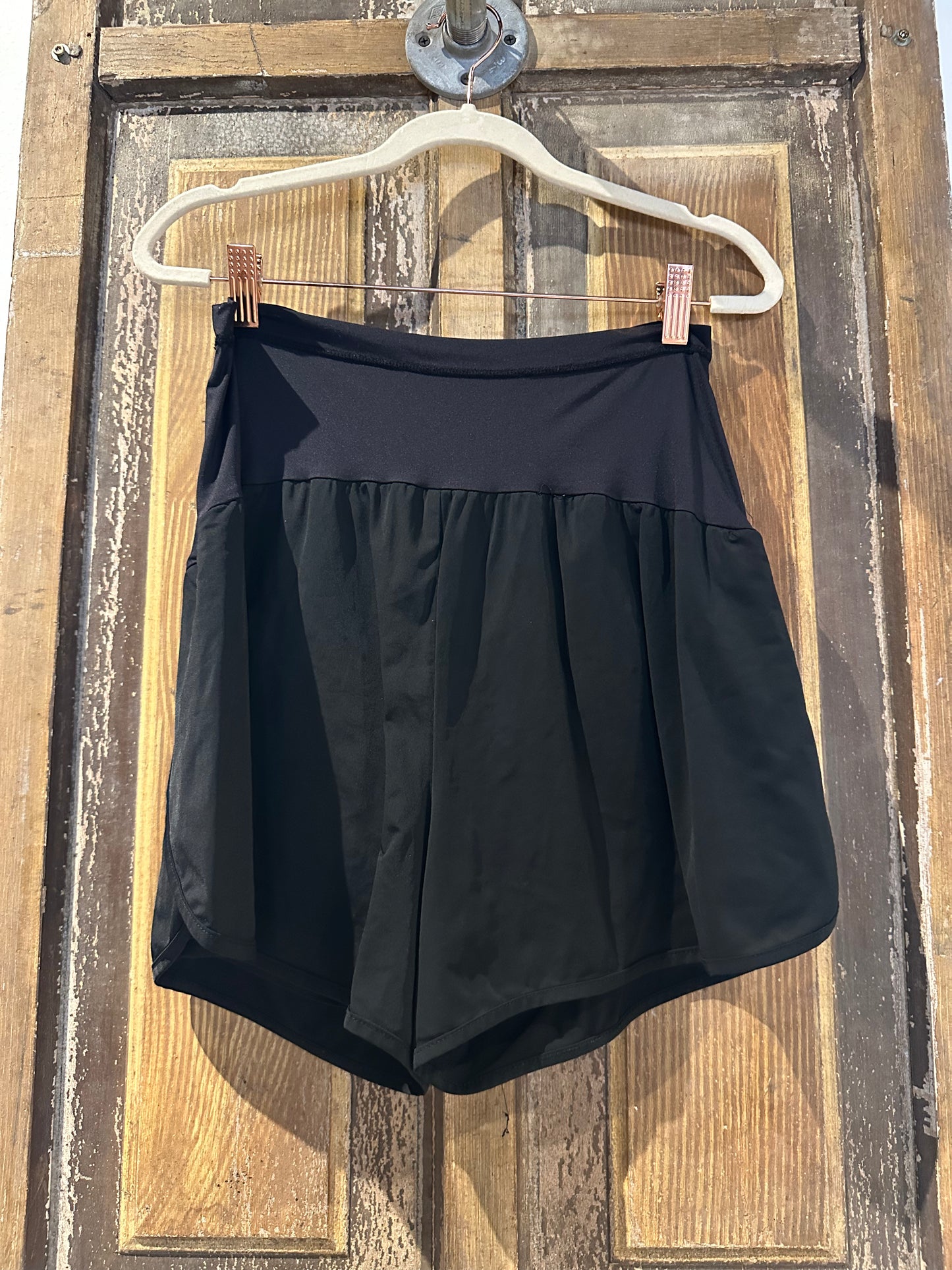 Maternity Black Shorts