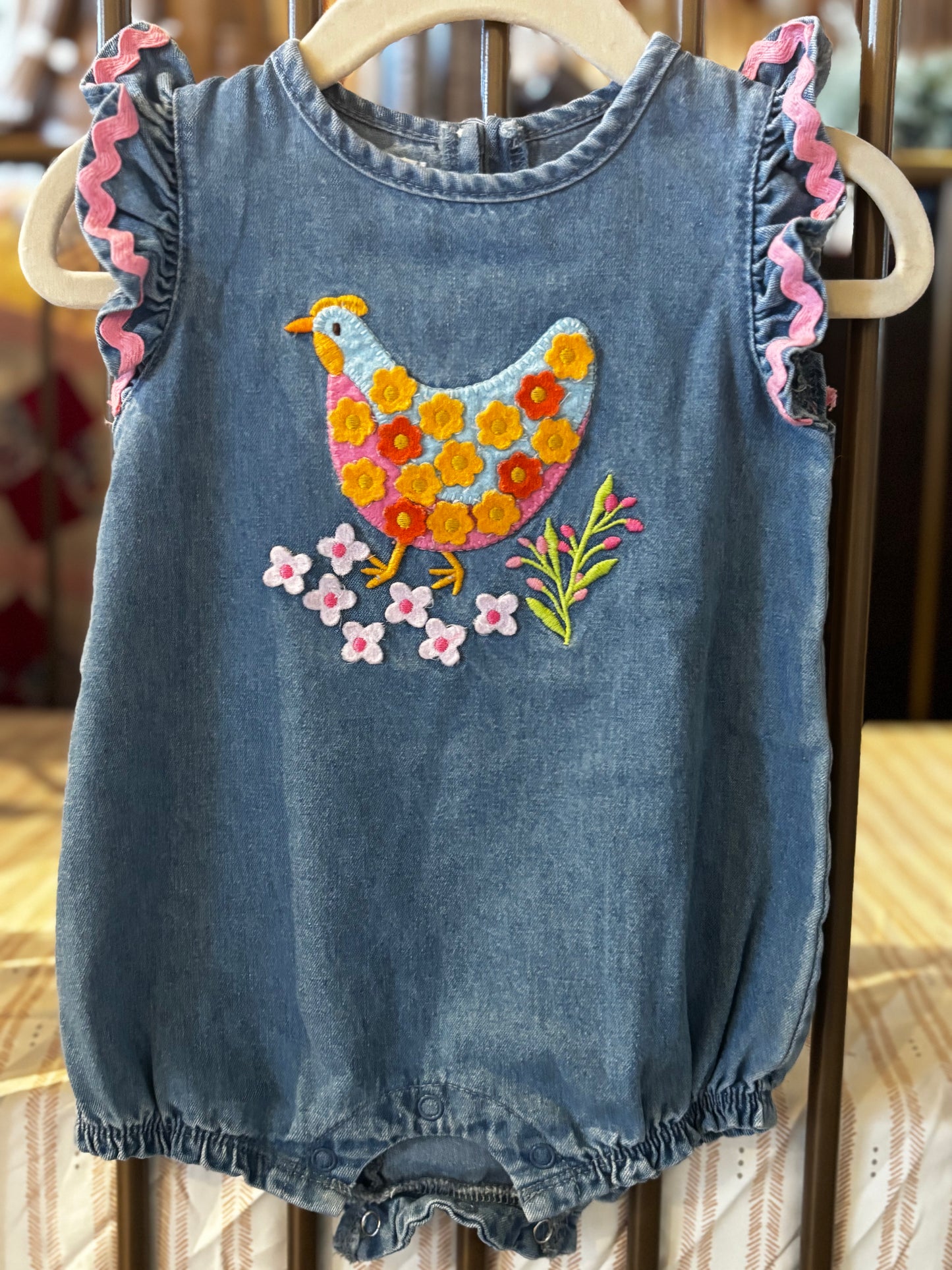 Mudpie Chicken Romper