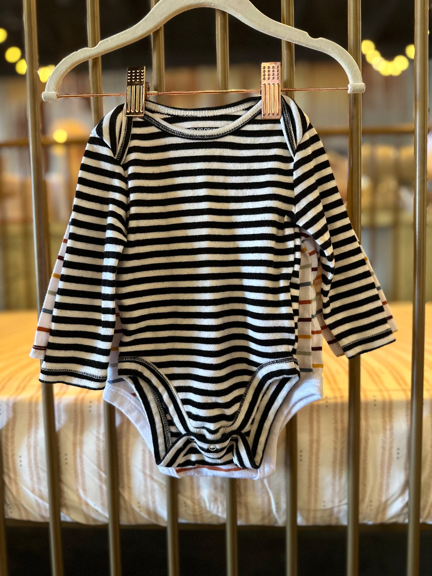 Old Navy X Garanimals B&W Multi color Onesies