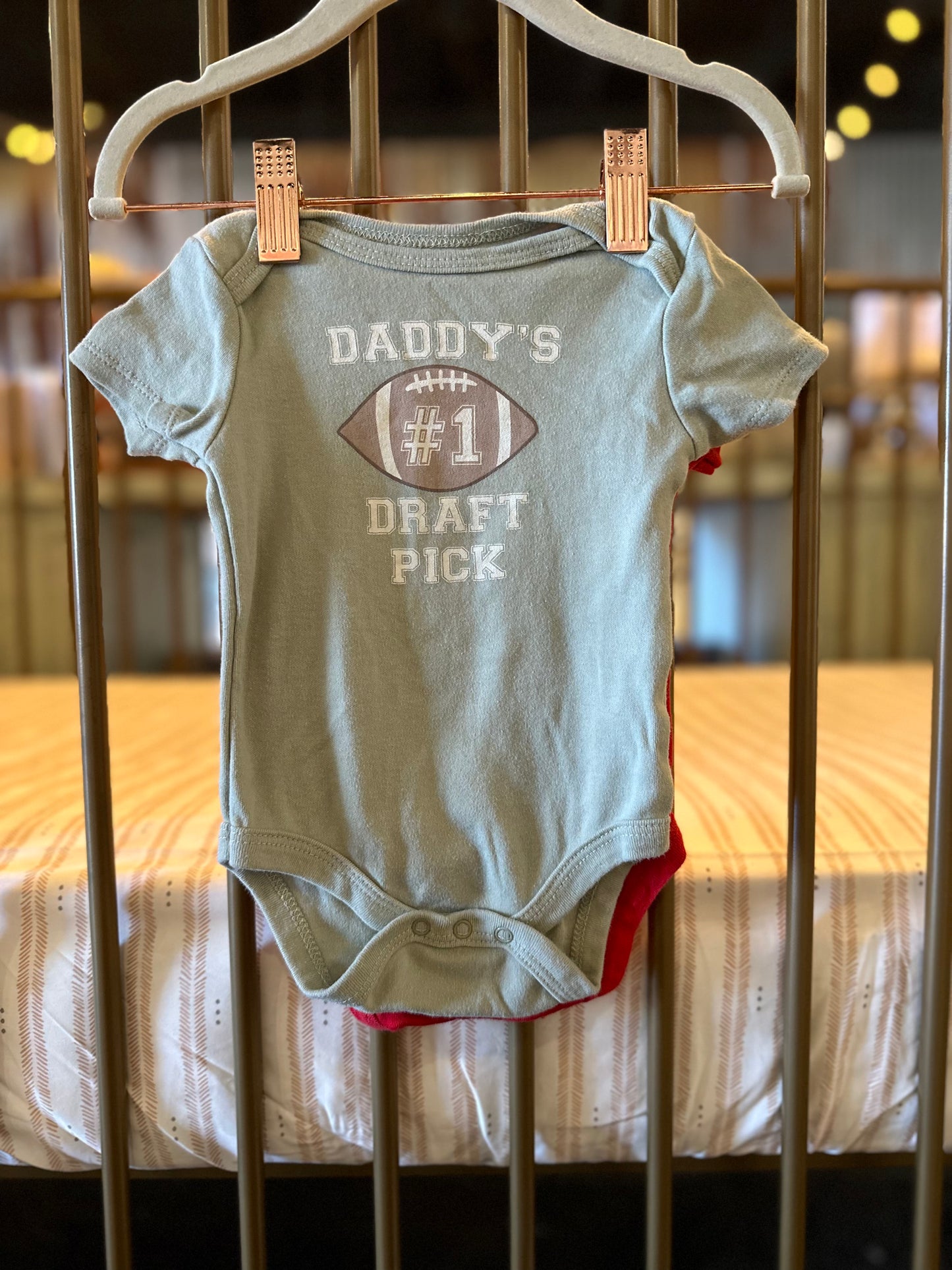 "Rookie Of The Year" Baseball & Football Onesies