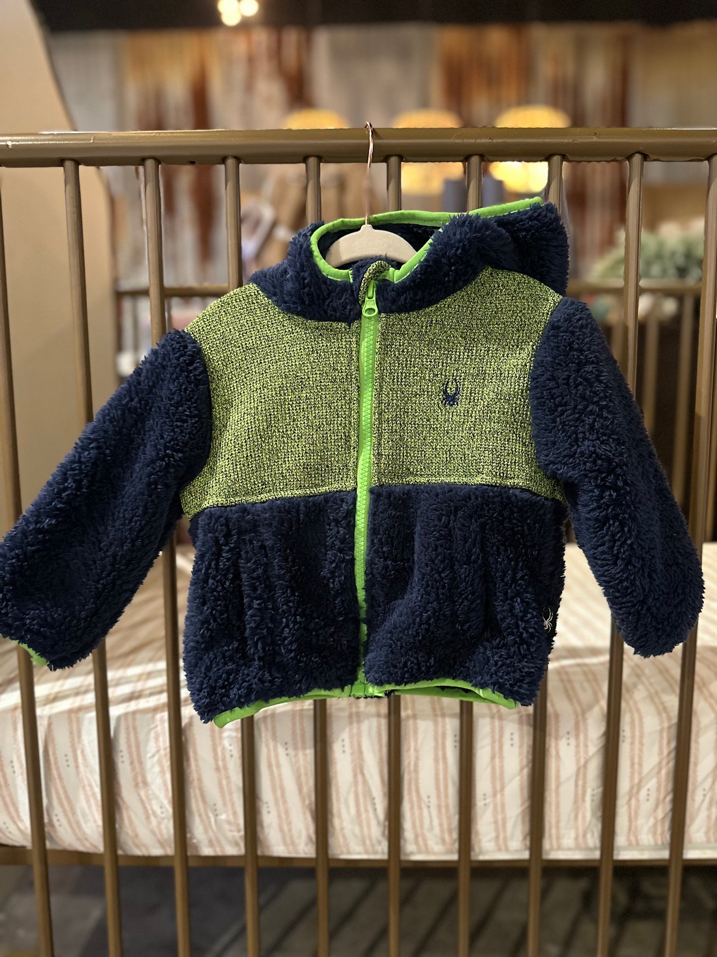 SPYDER Green & Navy Jacket