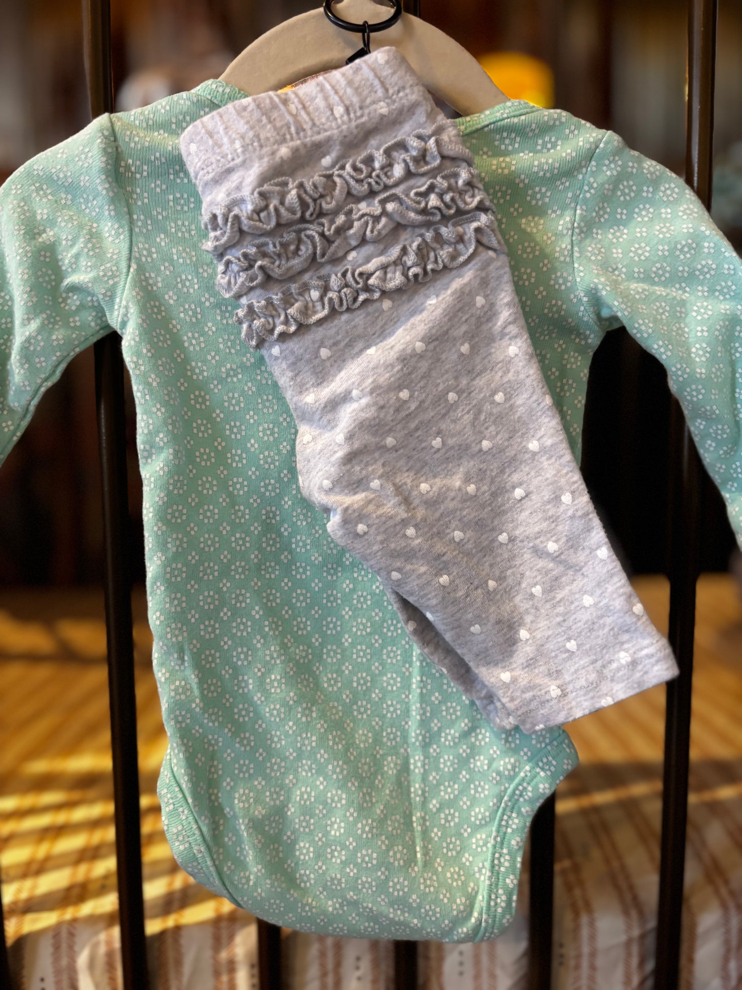 Simple Joys Mint Green & Pants