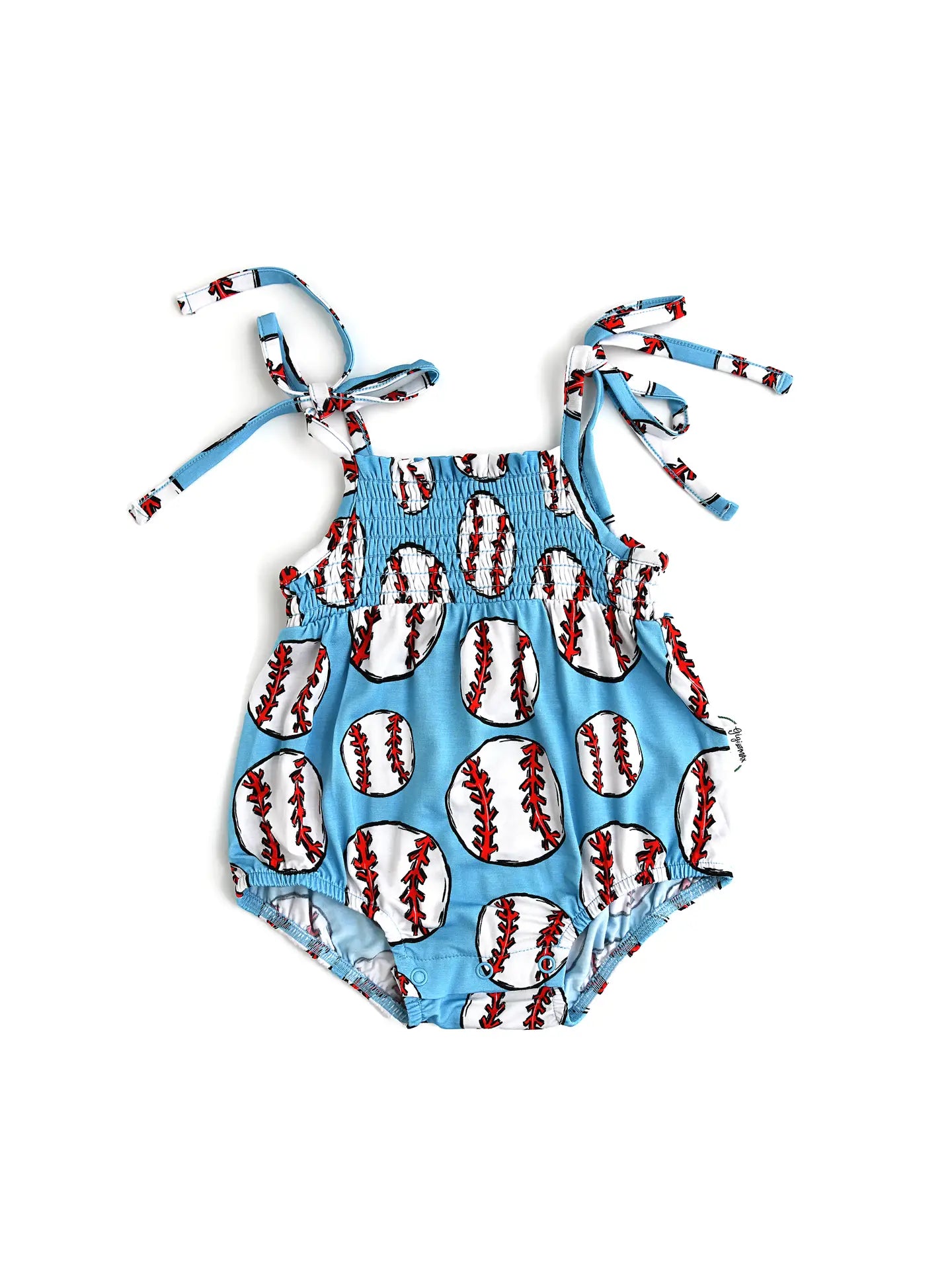 Bambino Smocked Bubble Romper