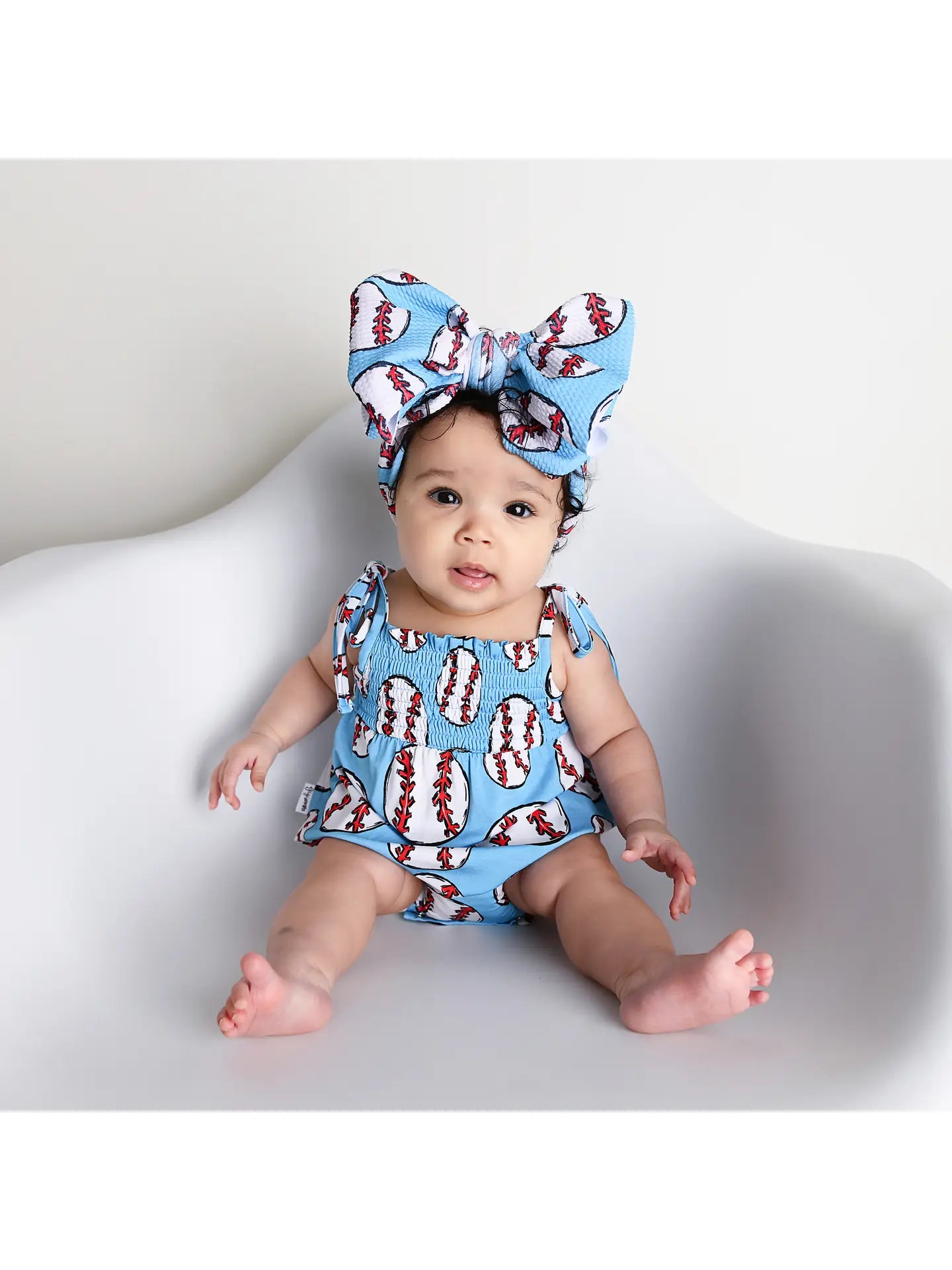 Bambino Smocked Bubble Romper