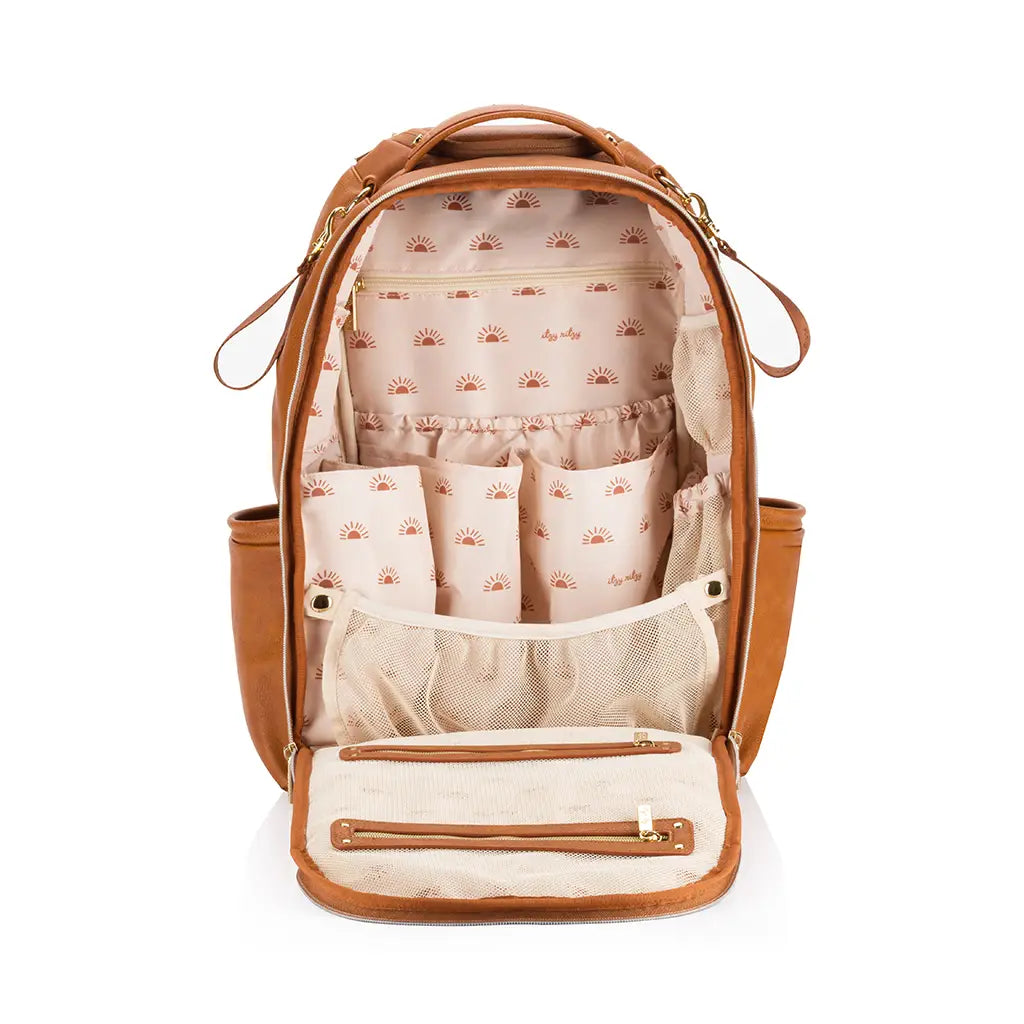 Itzy Ritzy Cognac Boss Bag Plus