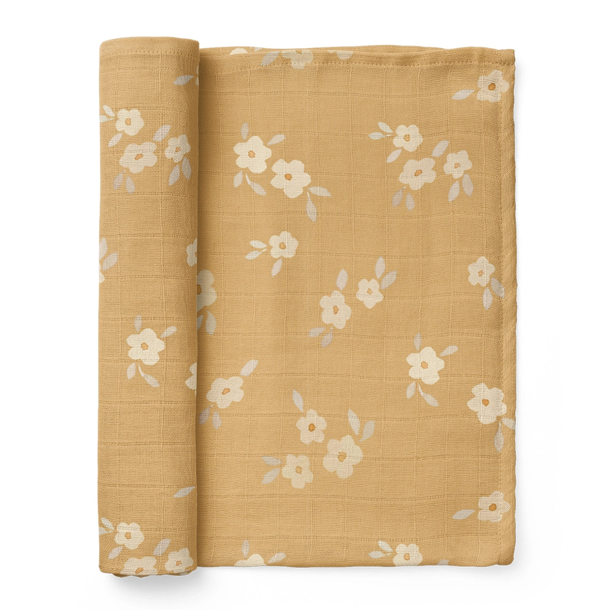 Buttercup Muslin Swaddle