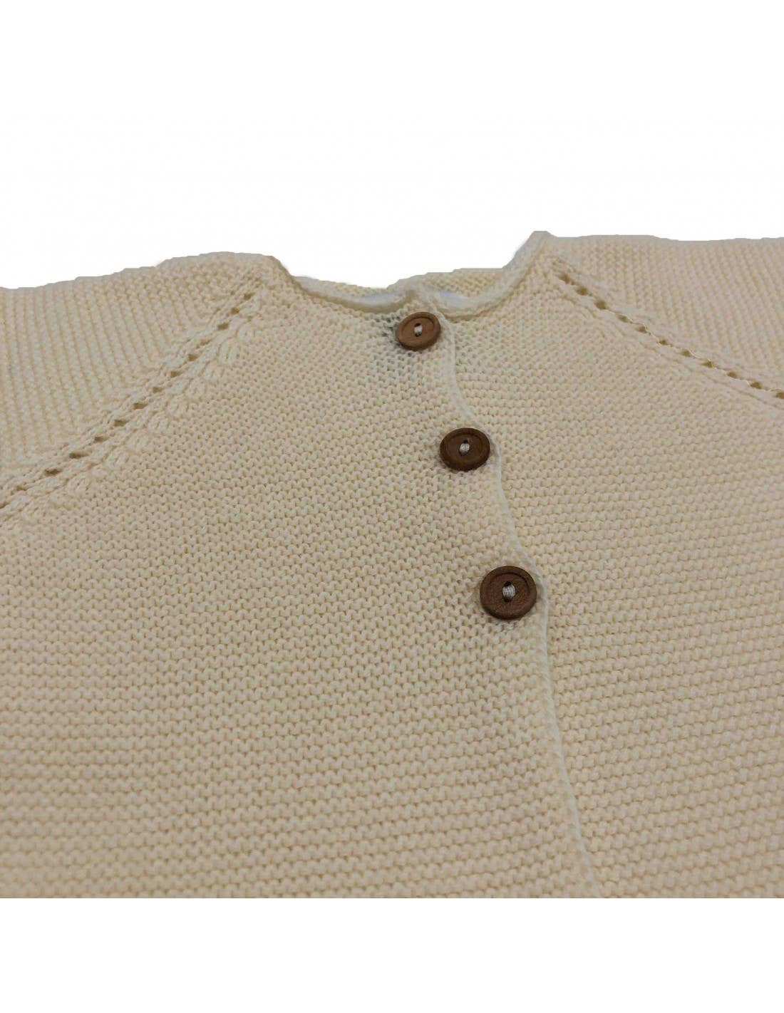 Ecru Crotchet Two Piece Set