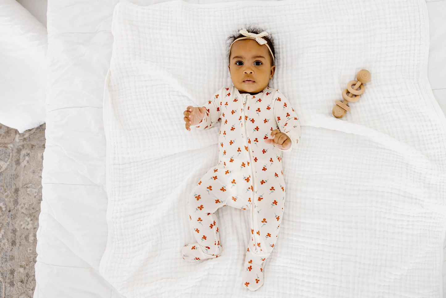 Zip Sleeper Flower Field