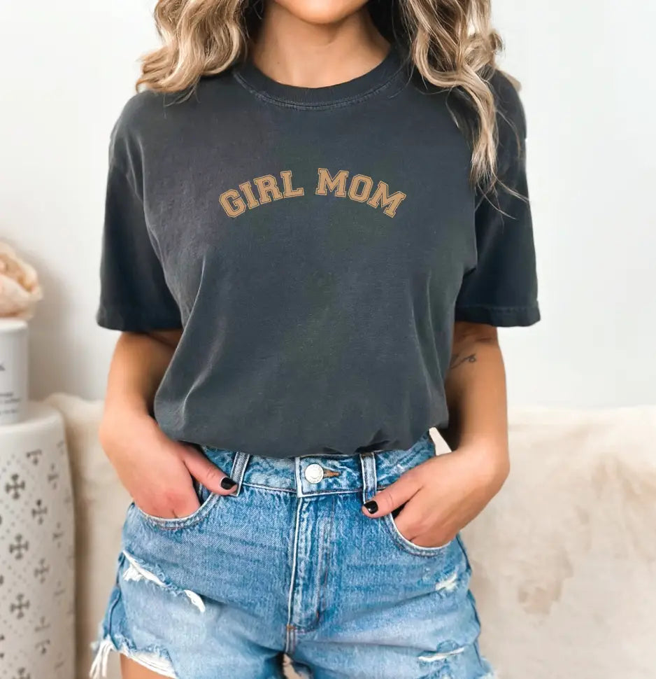Girl Mom Varsity Tee
