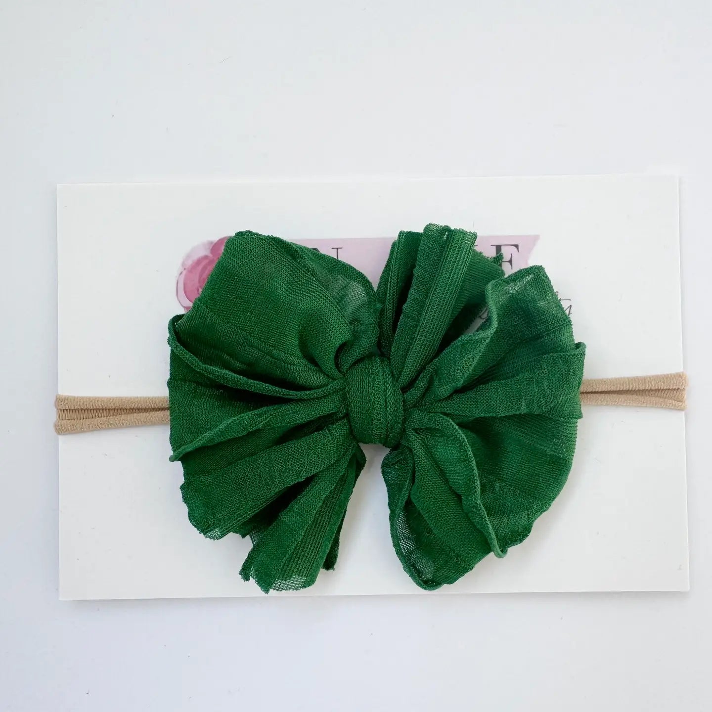 Skinny Mini Ruffled Headband