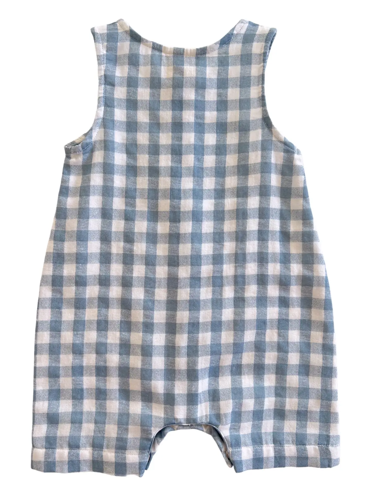 Blue Gingham Shortie