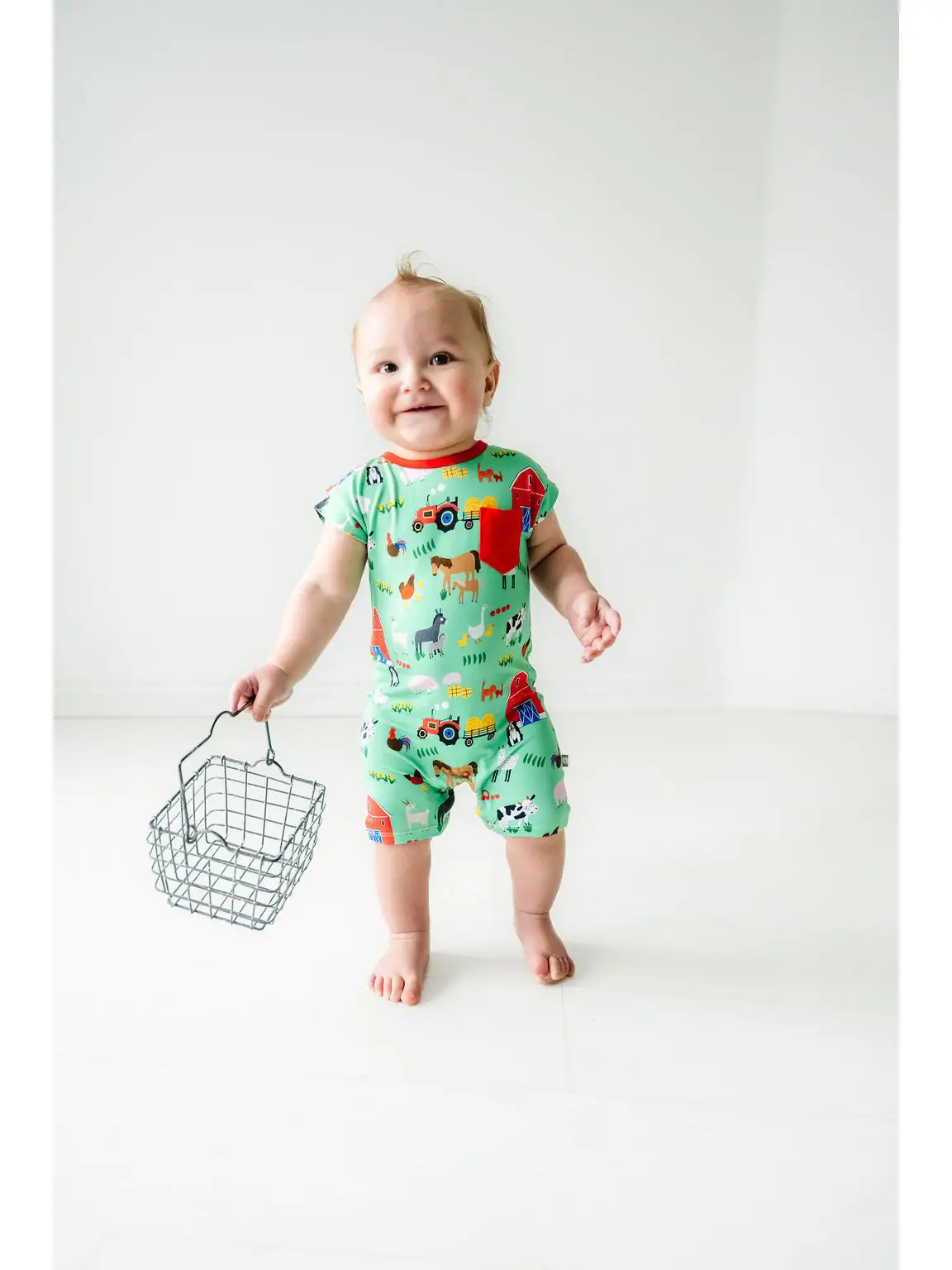 Farm Short Romper