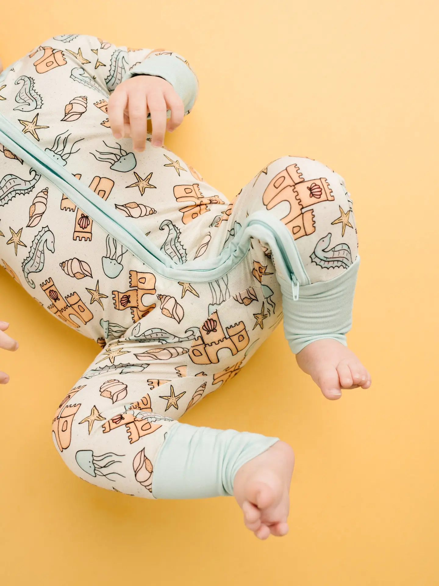 Ocean Sandcastles Bamboo Sleeper