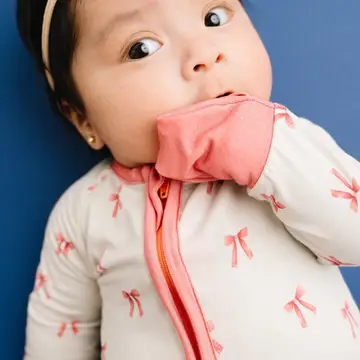 Ribbon Bow Bamboo Sleeper