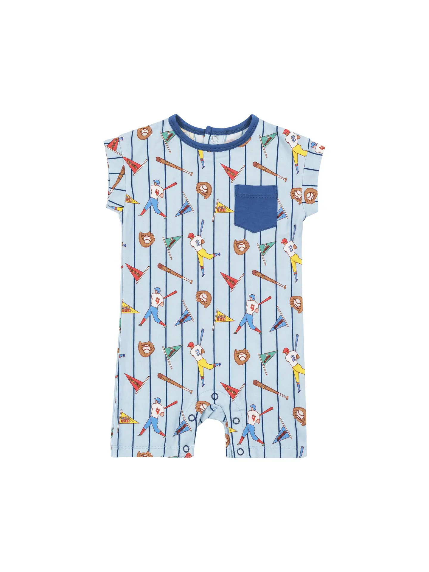 Batter Up Short Romper