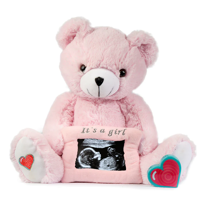 Gender Reveal Heartbeat Bear