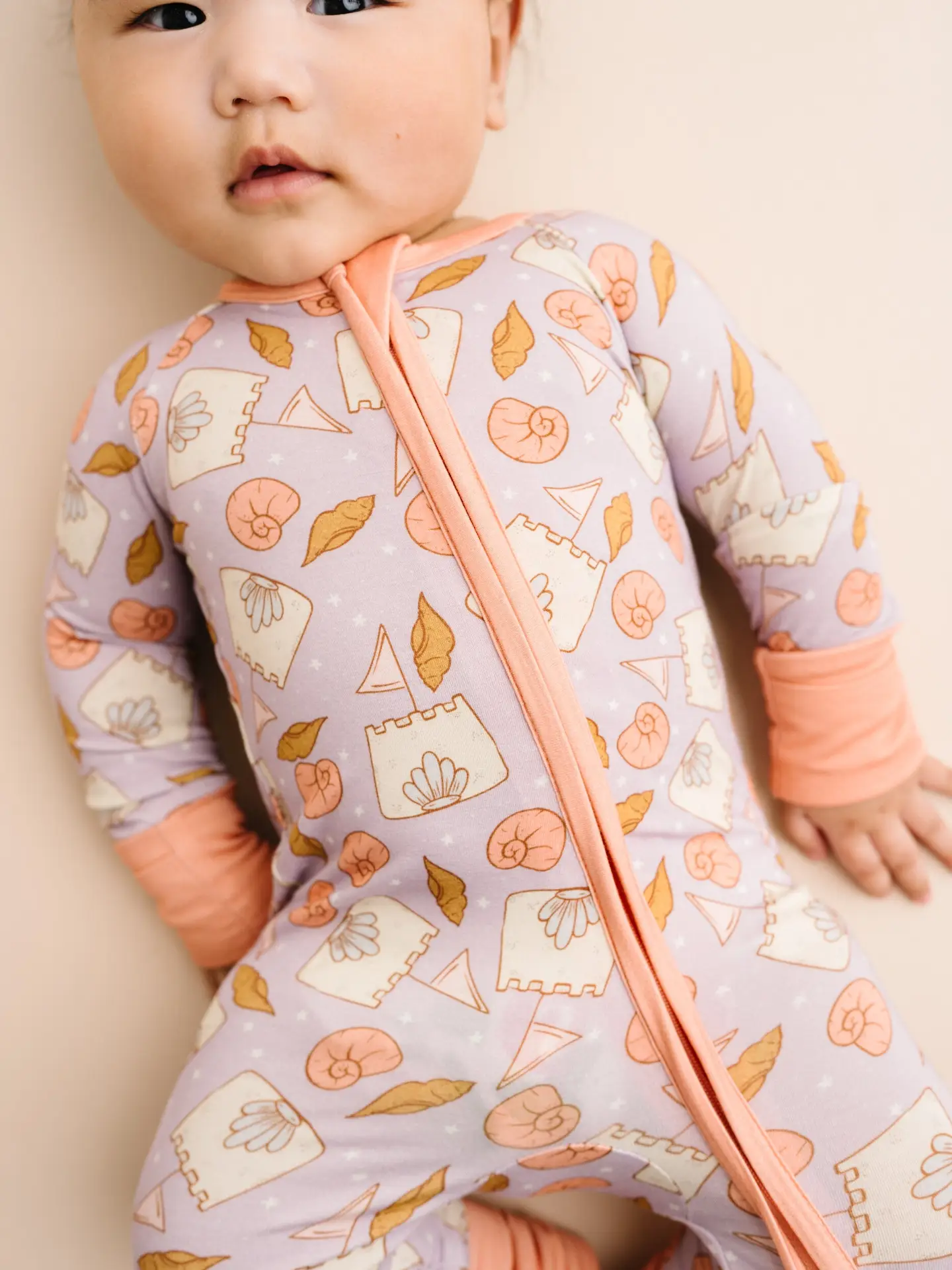 Sunset Sandcastles Bamboo Sleeper