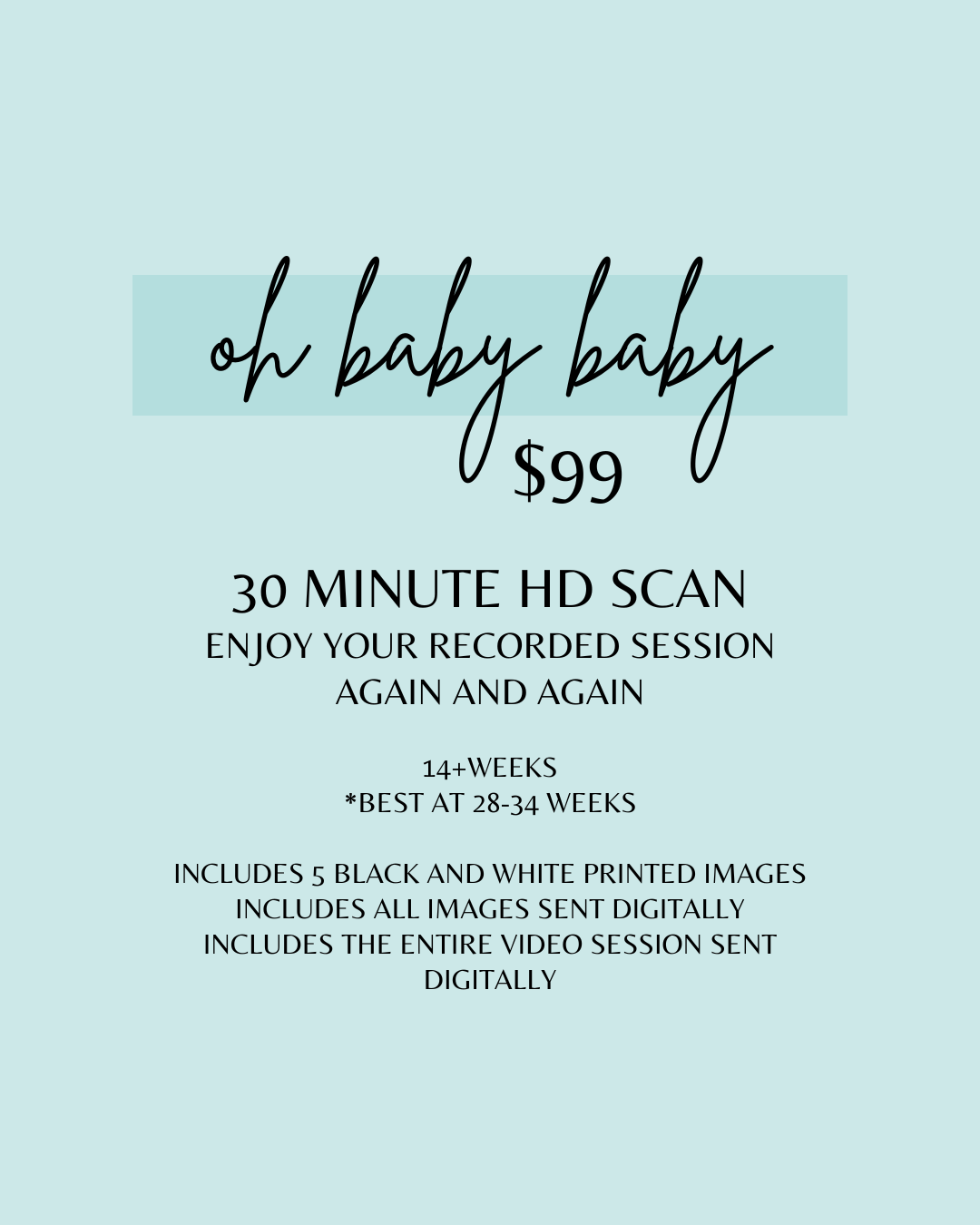 Oh Baby Baby Deposit