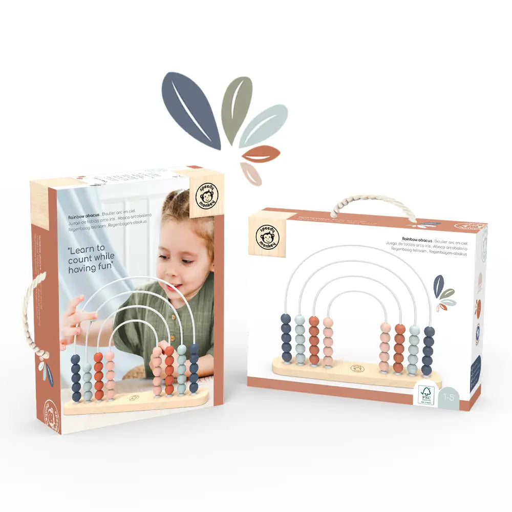 Rainbow Abacus Toy