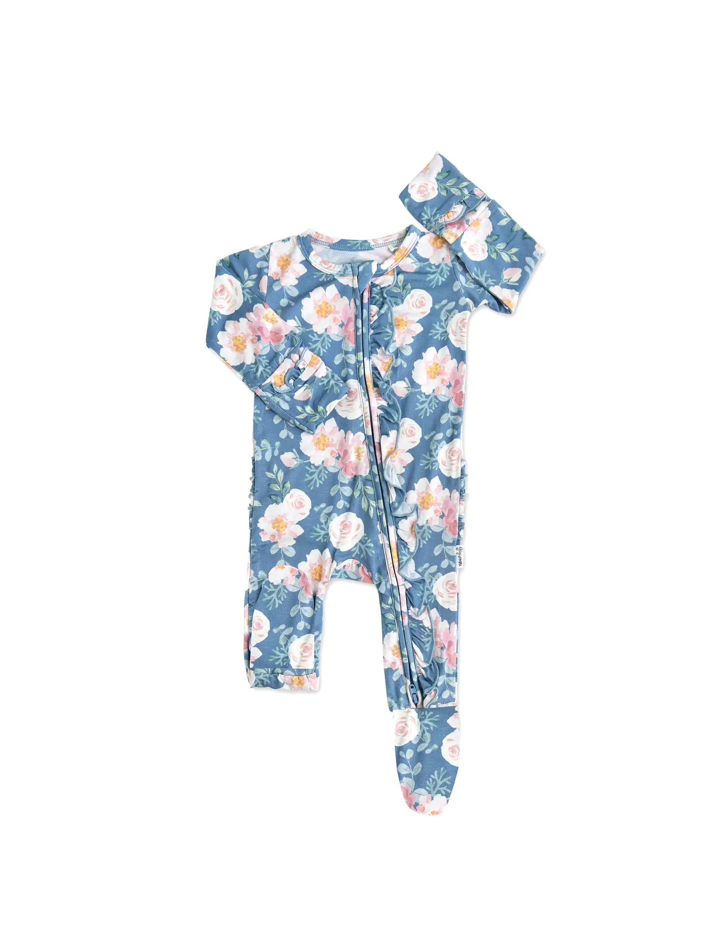 Kathryn Ruffle Zip Sleeper